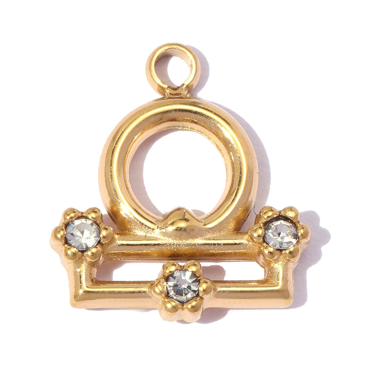 Constellation Pendant Set Of 3 PCS With 0.03µm-0.05µm Thick 18K Real Gold Plated Electroplated PVD Coated 304 Stainless Steel