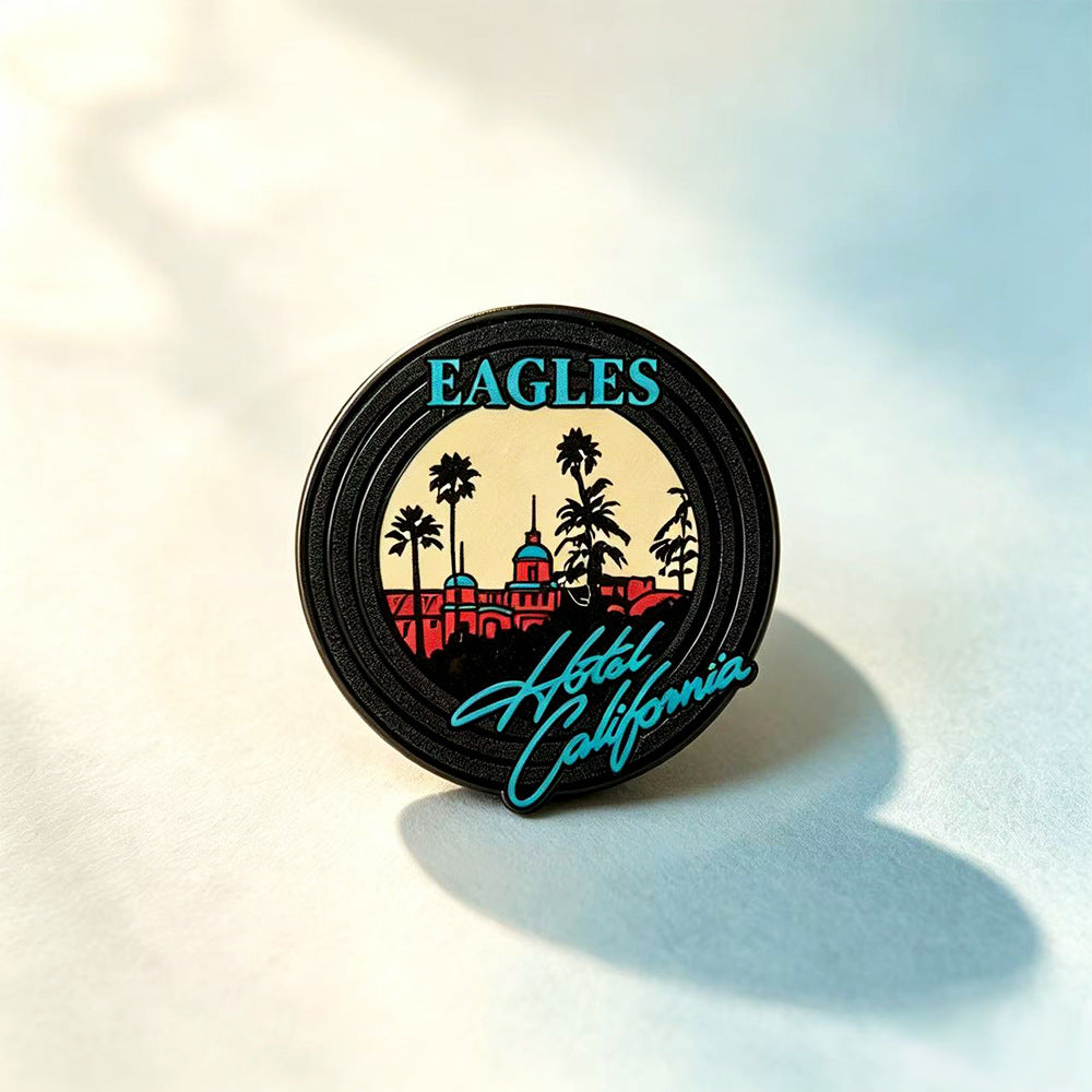 Eagle Pin Made Of Alloy Featuring Electroplated Craftsmanship