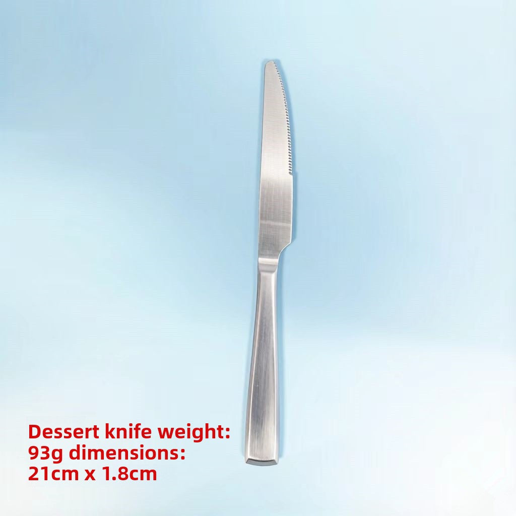 Cute Solid Color Tableware Set For Birthday Celebrations, Including Western Style Knife, Fork, And Spoon