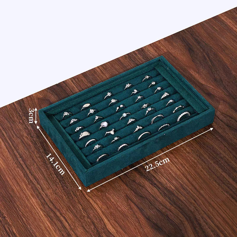 Modern Style Wood Jewelry Stand In Dyed Black For Elegant Display And Storage