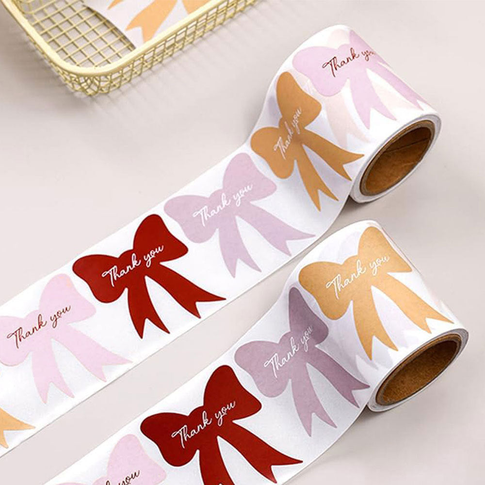 Bow Tie PVC Self-Adhesive Stickers, Stylish And Durable For Personalizing Your Items