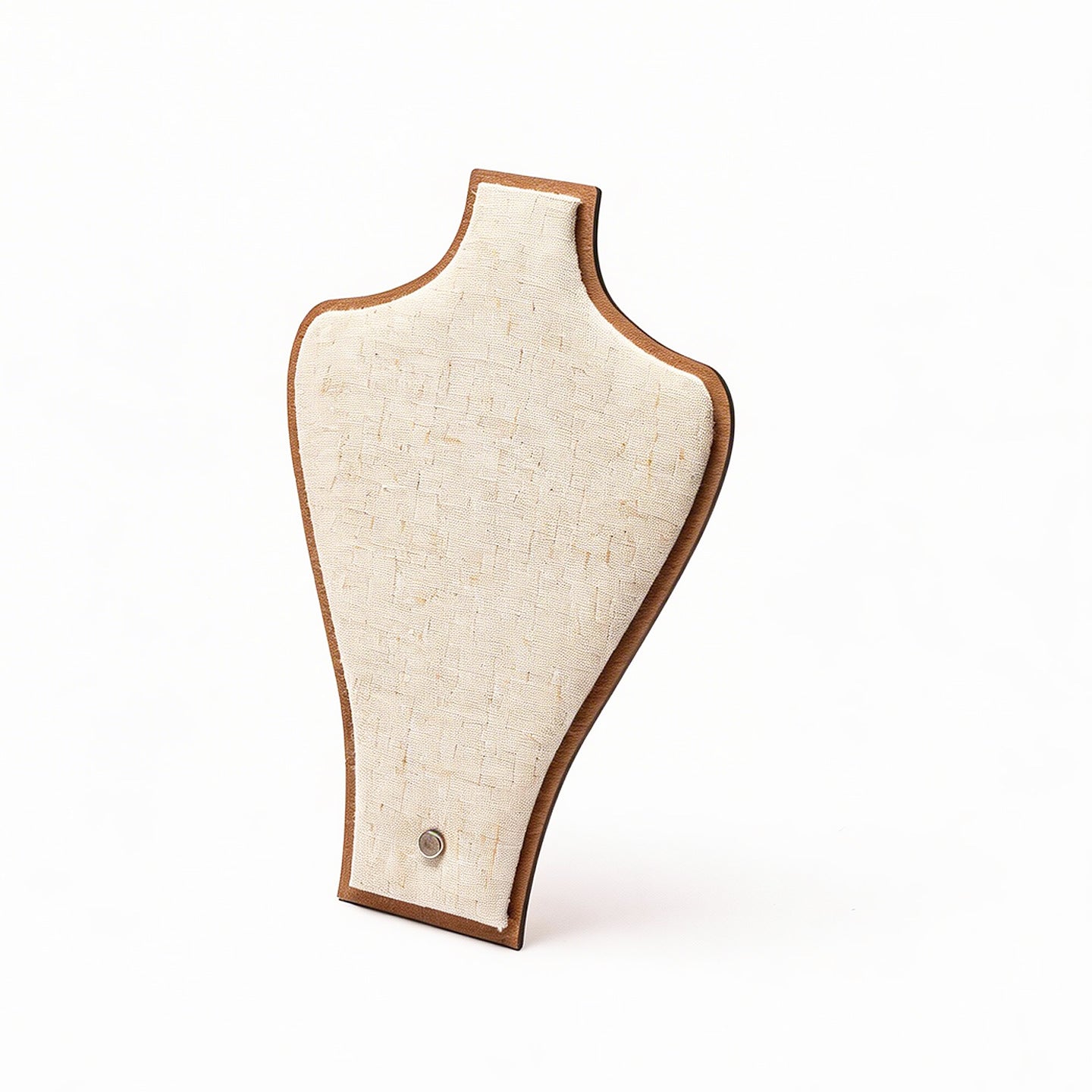 Modern Style Jewelry Set Featuring Brown Wood Material, Ideal For Jewelry Stand, Box, And Bag