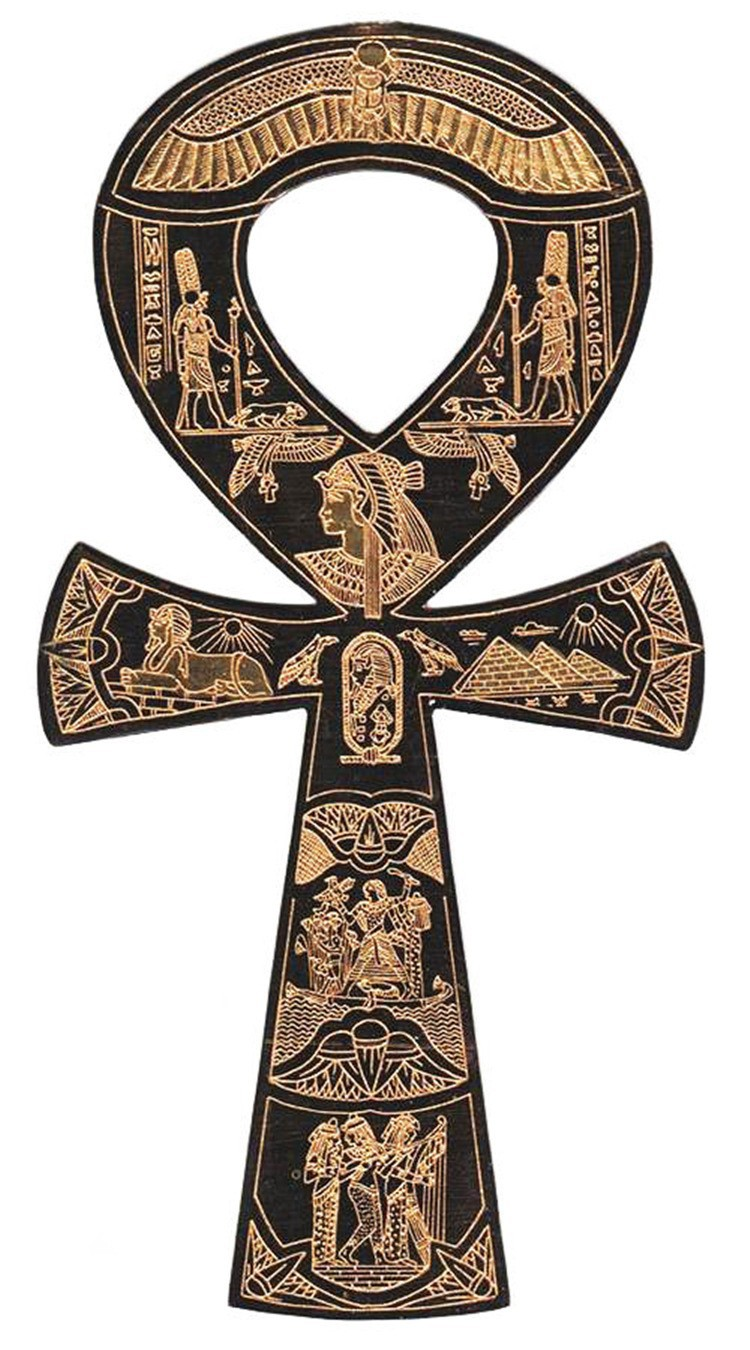 Handmade French Style Cross Necklace For Unisex Featuring 18K Real Gold Plated 304 Stainless Steel With Box Chain