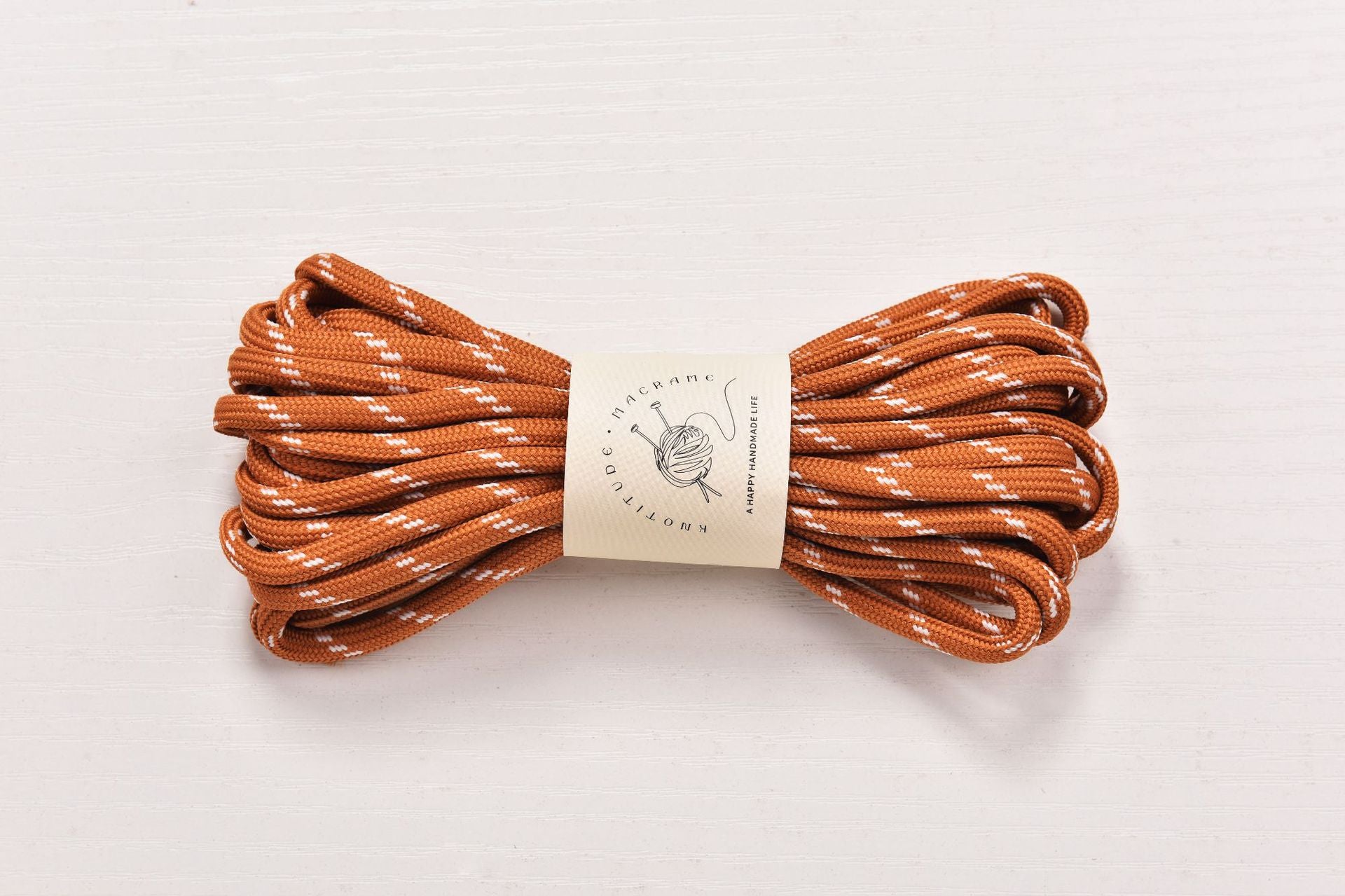 Handmade Rope Jewelry Accessory With 5mm Diameter And 5~5.9mm Hole Size In Sweet Red Style