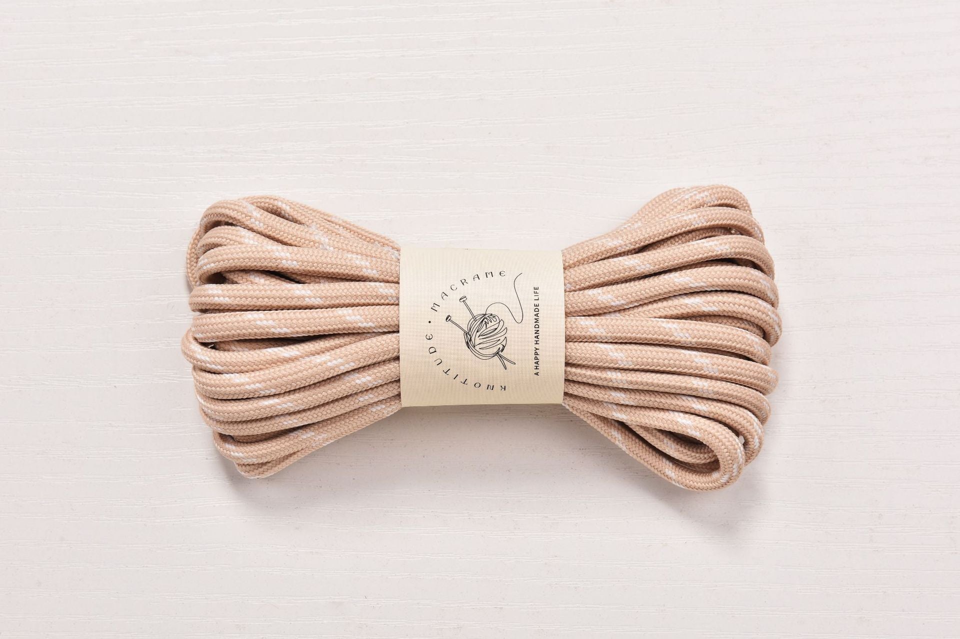 Handmade Rope Jewelry Accessory With 5mm Diameter And 5~5.9mm Hole Size In Sweet Red Style