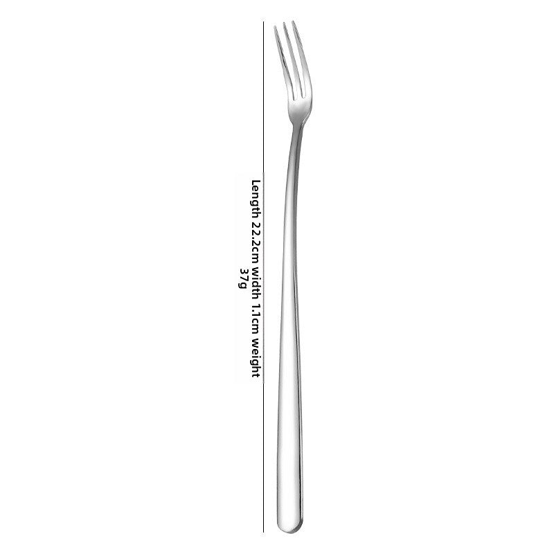 Elegant Solid Color Tableware Set With 304 Stainless Steel Inner Liner, Featuring Western Cutlery Knives, Forks, And Spoons
