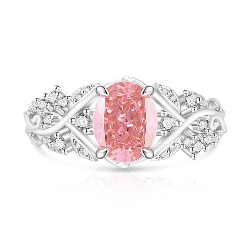 Faceted Flowers Copper Ring For Women With Real Gold Plated Finish In Colour