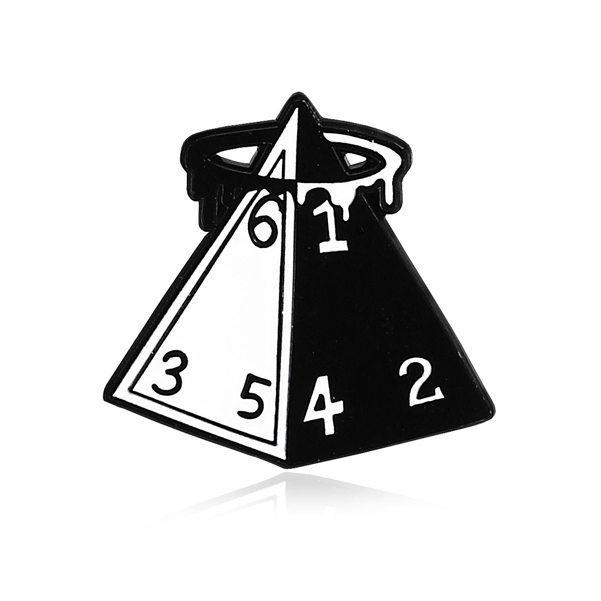 Butterfly Pin In Alloy Featuring Ribbon Craftsmanship