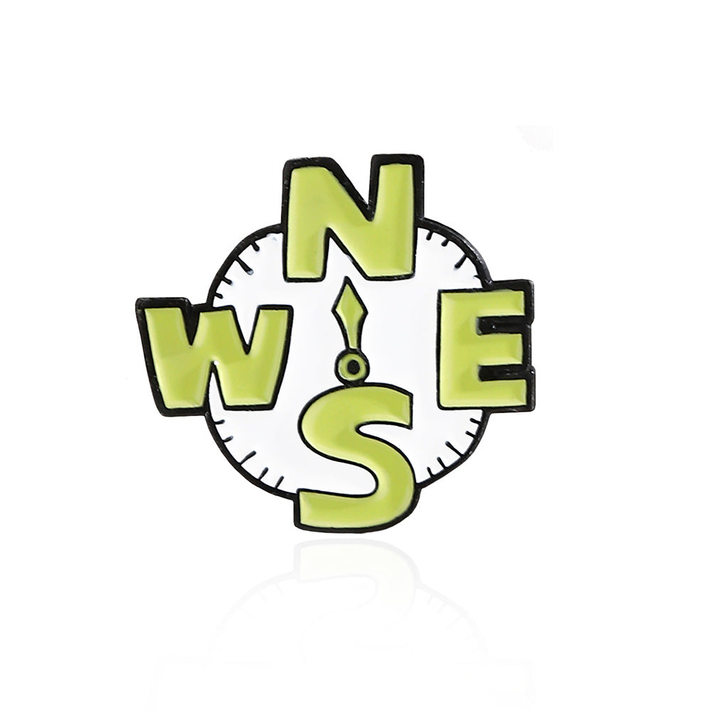 Compass Pin Made Of Alloy Featuring Stoving Varnish Coating