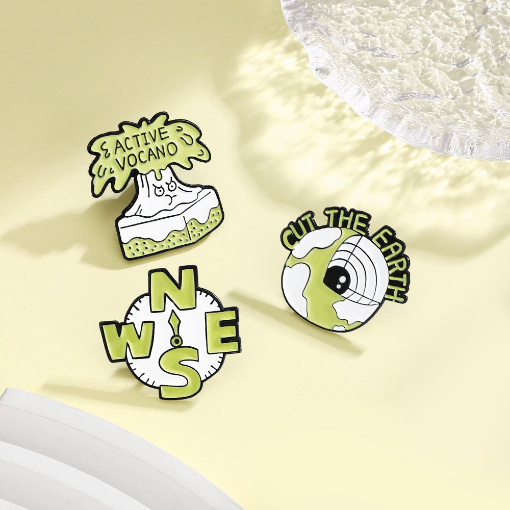 Compass Pin Made Of Alloy Featuring Stoving Varnish Coating