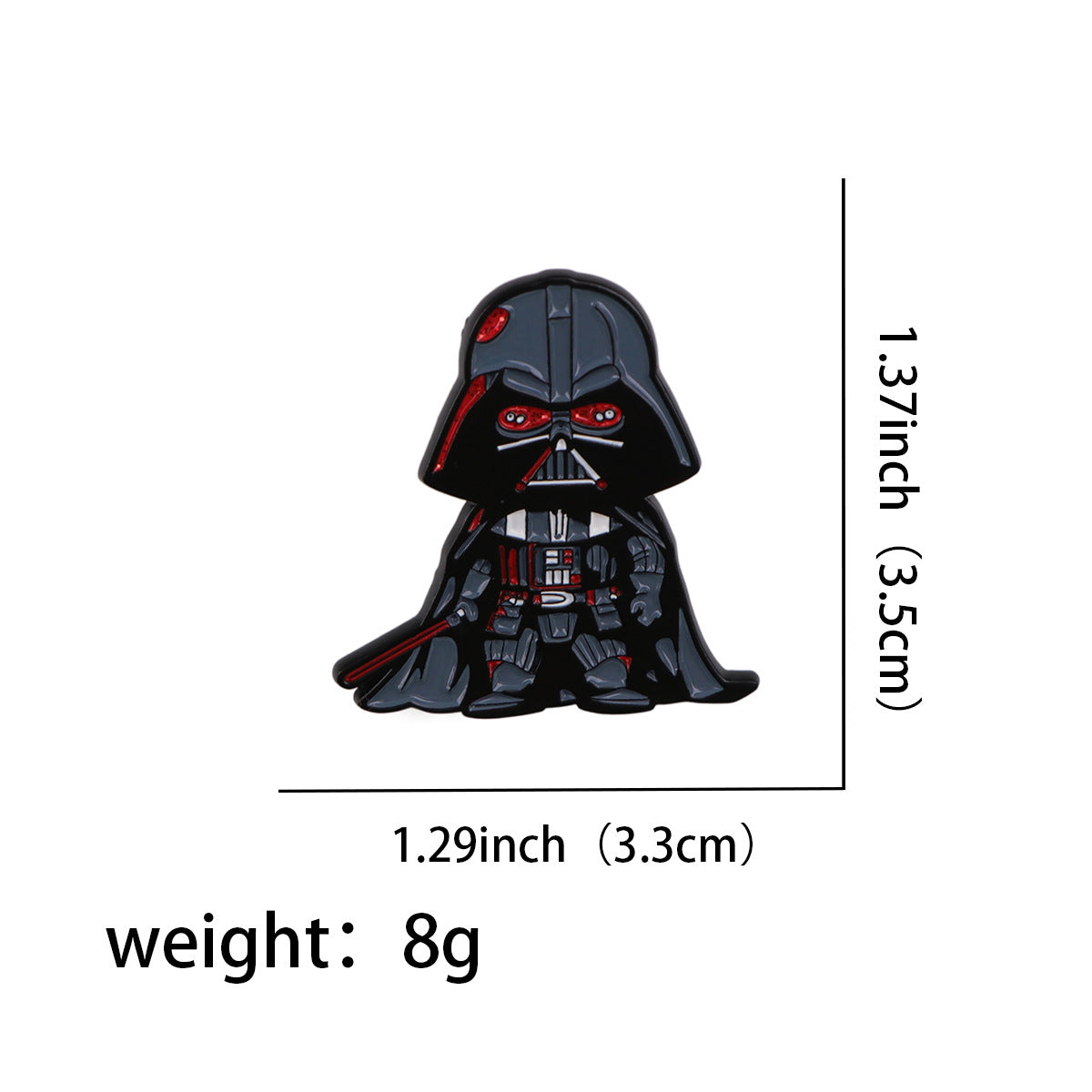 Cartoon Character Pin Made Of Zinc Alloy Featuring Enamel Craft
