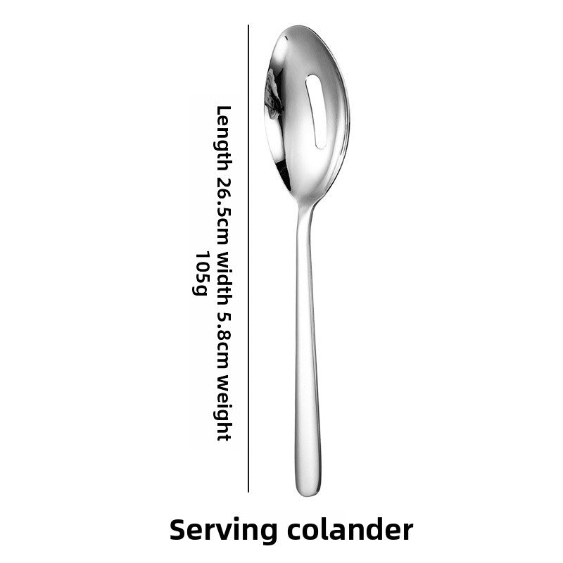 Elegant Solid Color Tableware Set With 304 Stainless Steel Inner Liner, Featuring Western Cutlery Knives, Forks, And Spoons