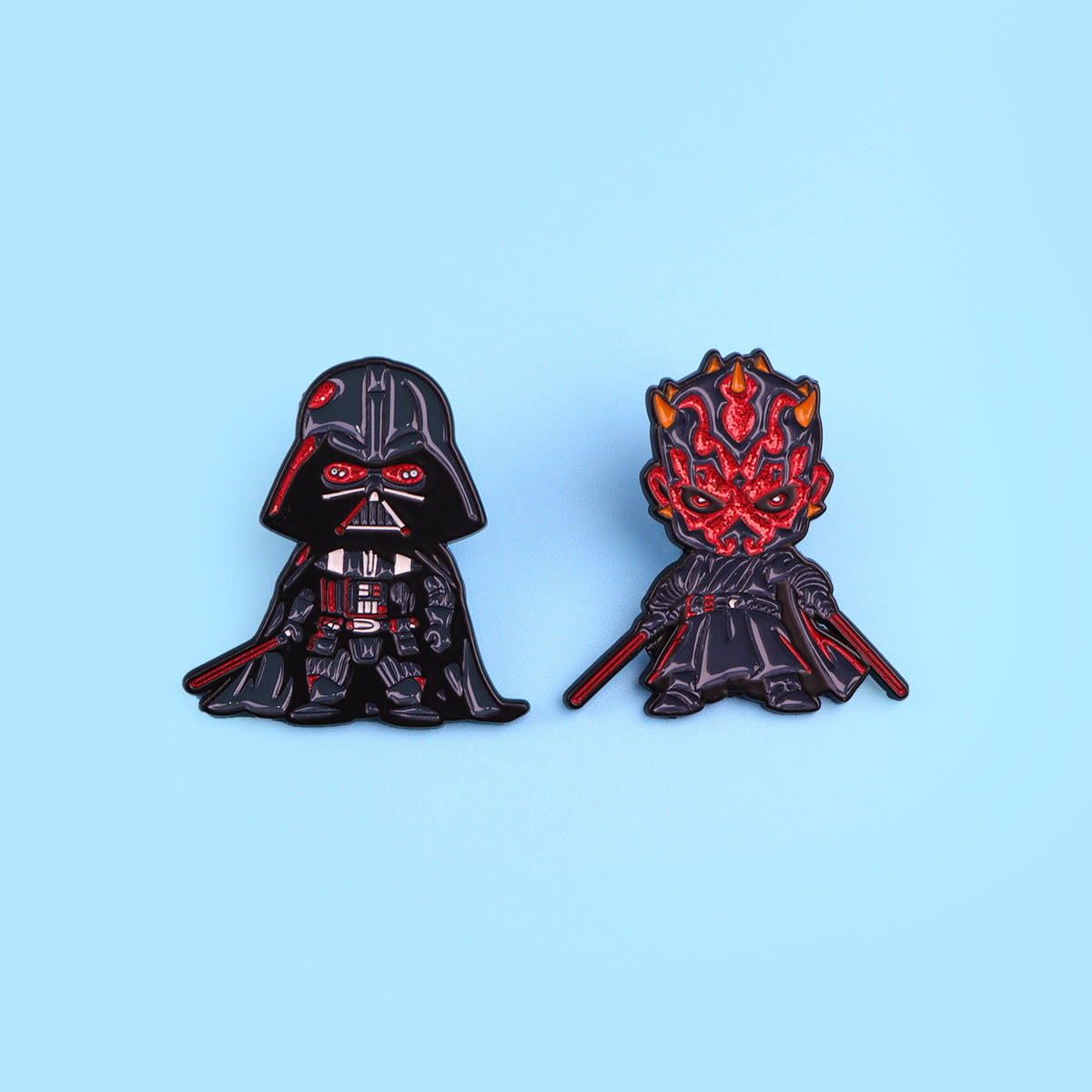 Cartoon Character Pin Made Of Zinc Alloy Featuring Enamel Craft