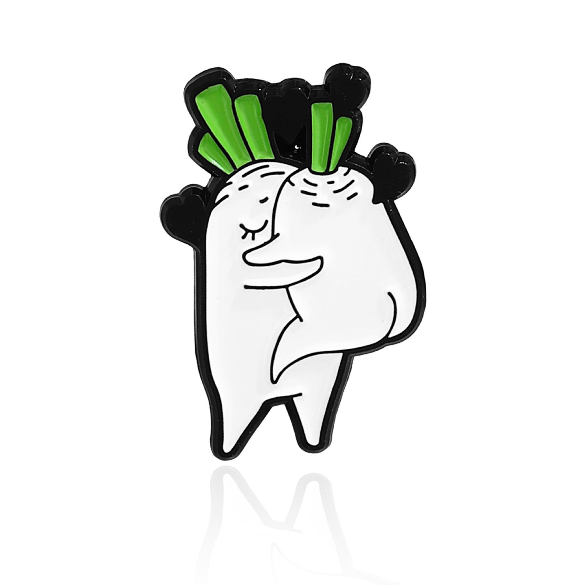 Cartoon Character Pin Made Of Alloy Featuring Stoving Varnish Finish