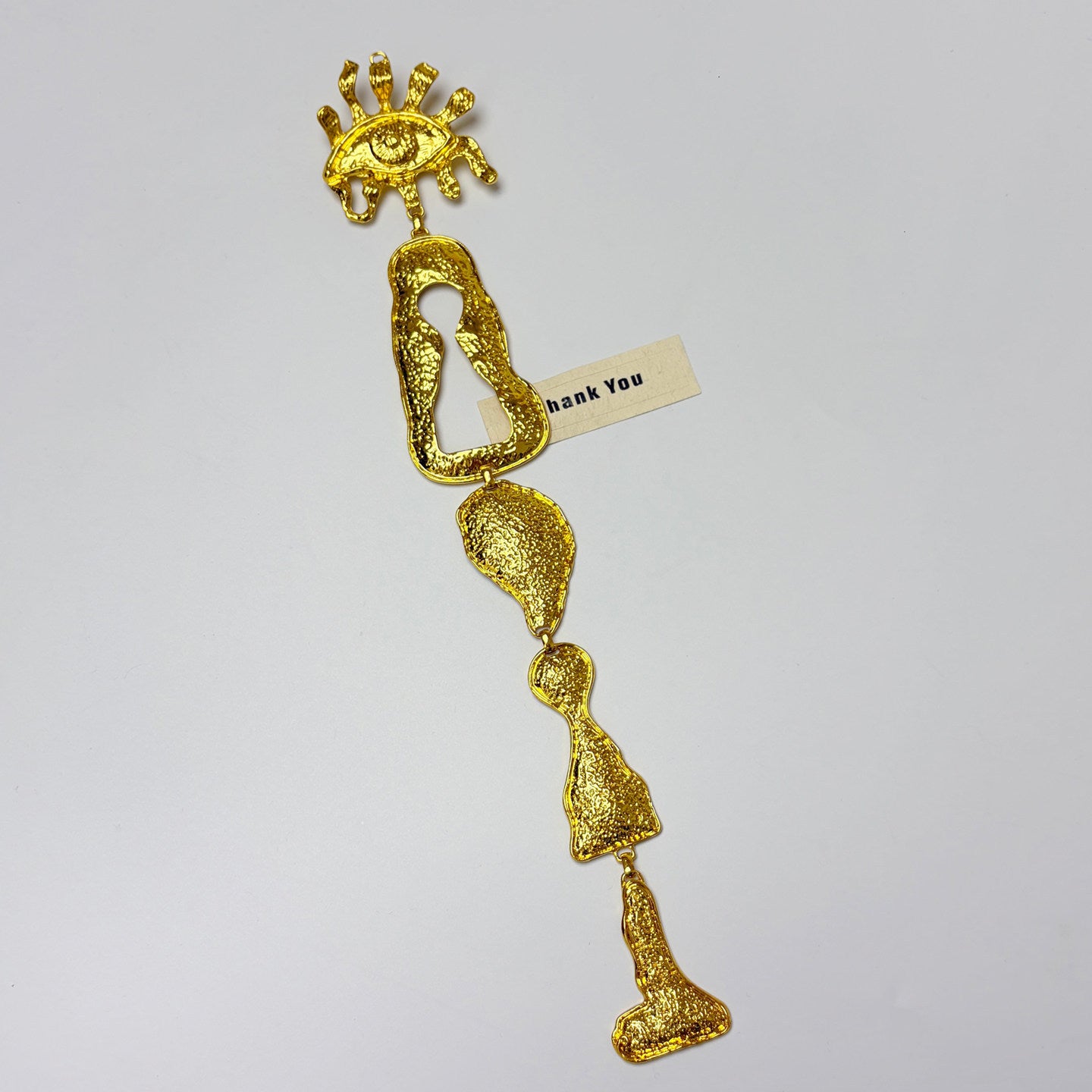 Gold Zinc Alloy Pin Featuring Electroplated Craftsmanship