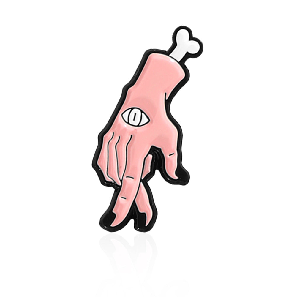 Bear Pin Made Of Alloy Featuring Stoving Varnish Craftsmanship