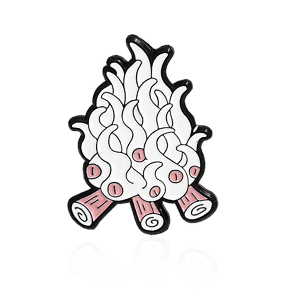 Bear Pin Made Of Alloy Featuring Stoving Varnish Craftsmanship