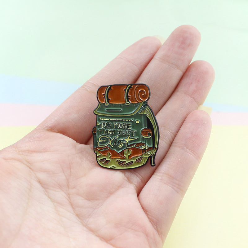 Alloy Letter Pin With Stoving Varnish Finish
