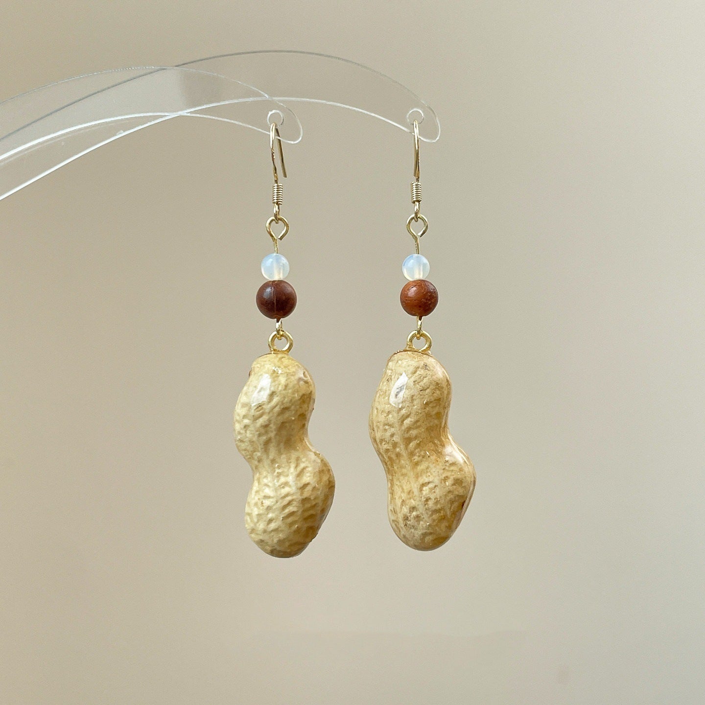 Mushroom Earrings For Women Made Of Alloy Featuring Electroplated Finish And 925 Sterling Silver Ear Pins In Retro Style