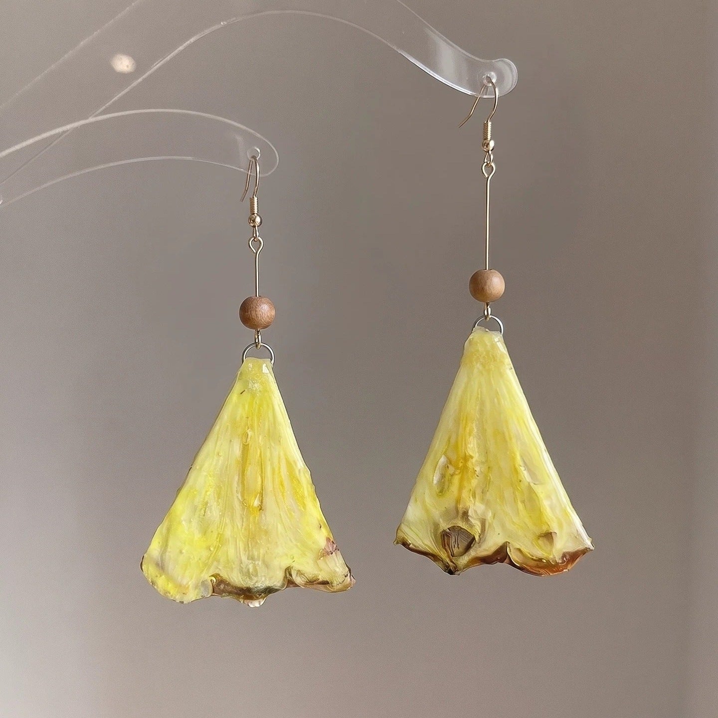 Mushroom Earrings For Women Made Of Alloy Featuring Electroplated Finish And 925 Sterling Silver Ear Pins In Retro Style