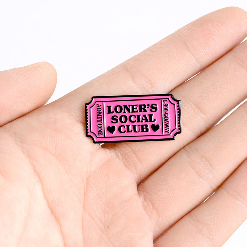 Electroplated Alloy Pin Badge Featuring Durable Craftsmanship