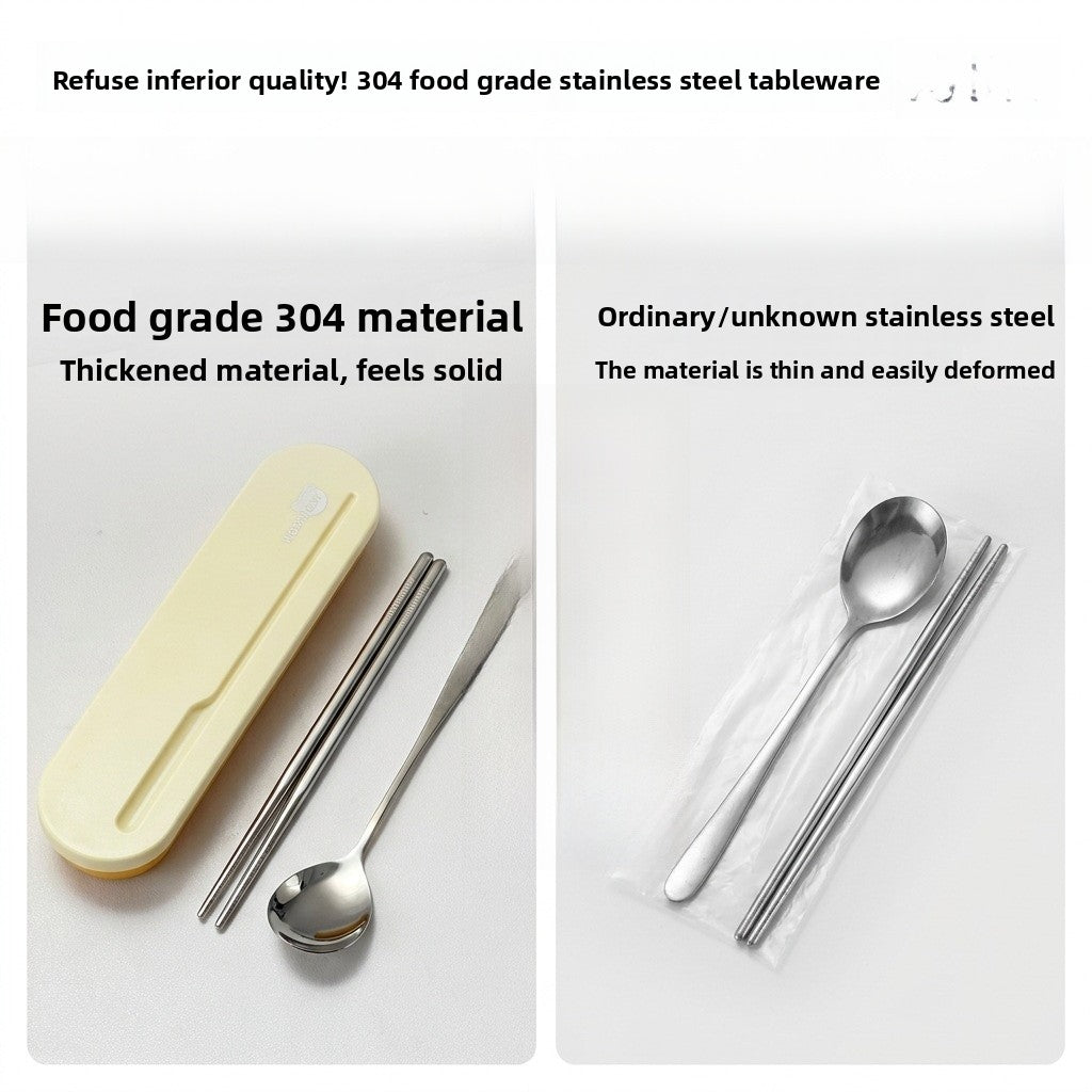 Bento Box With 304 Stainless Steel Inner Liner, Portable And Foldable For Convenient Use