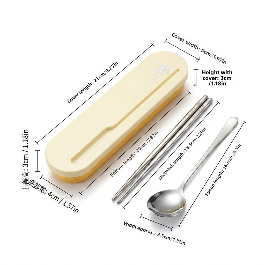 Bento Box With 304 Stainless Steel Inner Liner, Portable And Foldable For Convenient Use
