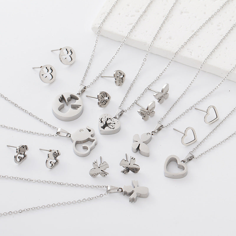 New Style Heart Shape Pendant In Durable 201 Stainless Steel