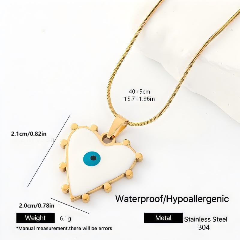 Heart Shape Pendant Necklace In Metal Featuring Elegant Golden Plated Finish For A Stylish Look