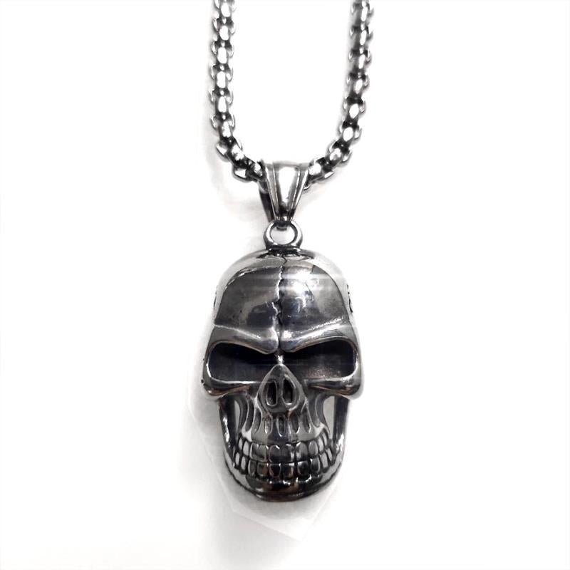 Grimace Pendant In Vintage Style Made Of Titanium Steel, Unisex Design