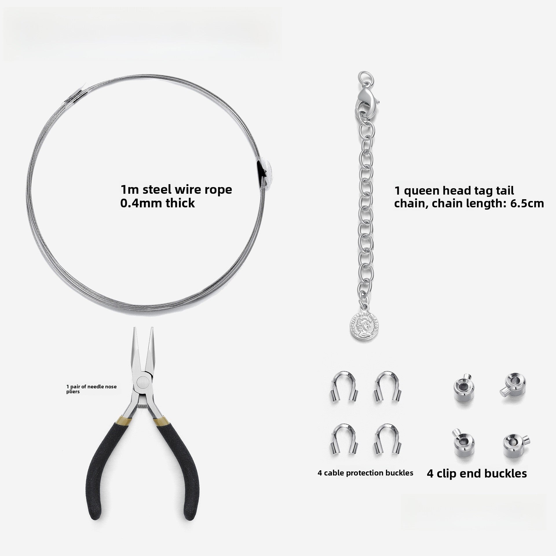 Lucky Heart Titanium Steel Beads With Artificial Pearl Inlay, Electroplated Finish In Original Design Jewelry Accessories