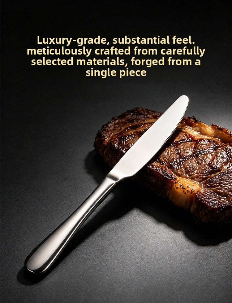 Elegant Solid Color Tableware Set With 304 Stainless Steel Inner Liner, Perfect For Birthday Celebrations