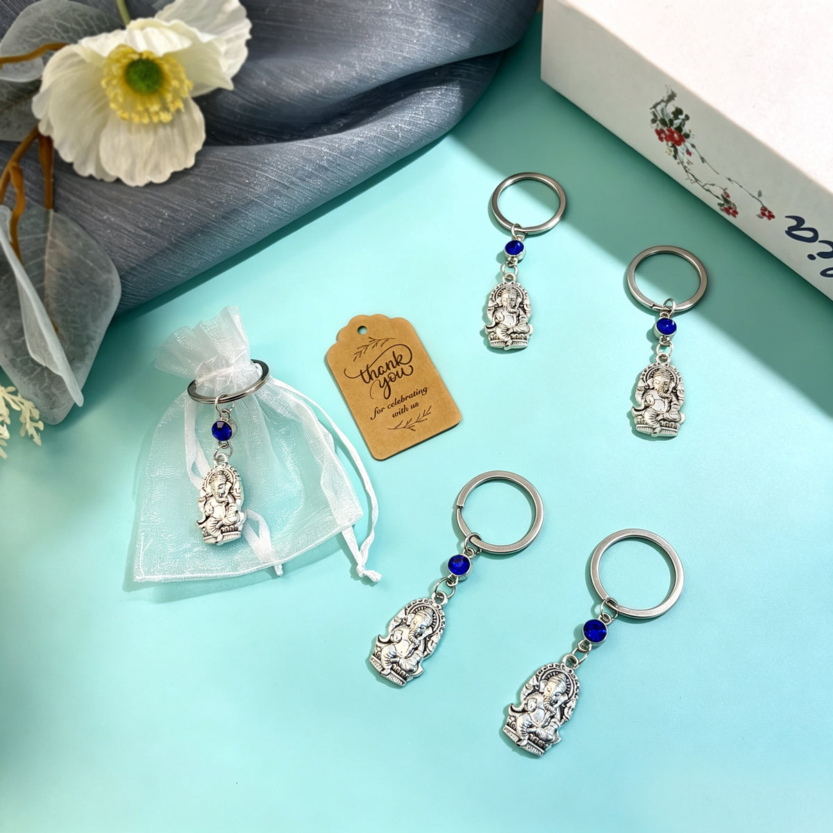 Buddha Bag Pendant Buckle With Electroplated KC Golden Plated Alloy Material In Vintage Style