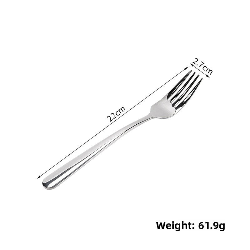 Elegant Solid Color Tableware Set With 304 Stainless Steel Inner Liner, Perfect For Birthday Celebrations