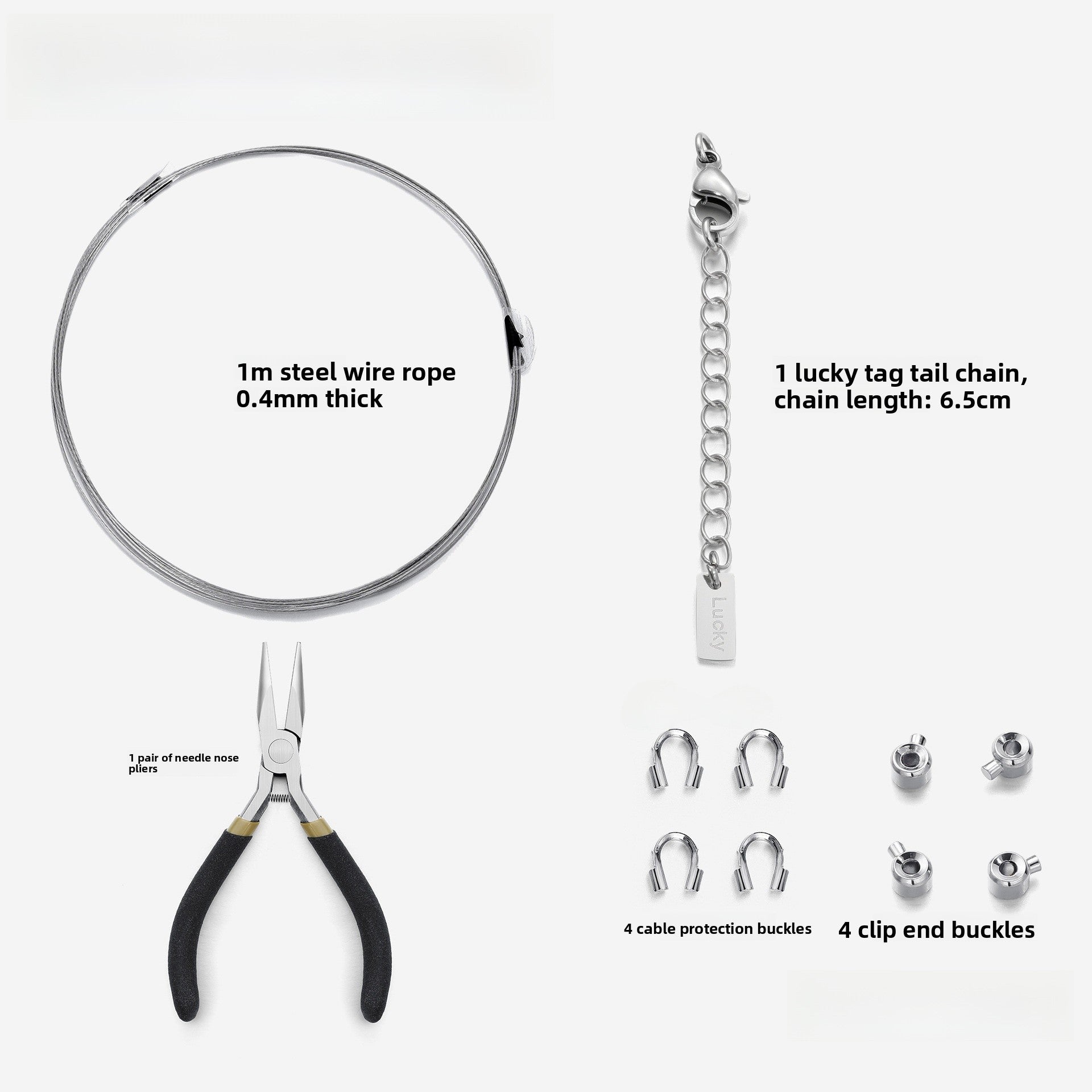 Lucky Heart Titanium Steel Beads With Artificial Pearl Inlay, Electroplated Finish In Original Design Jewelry Accessories