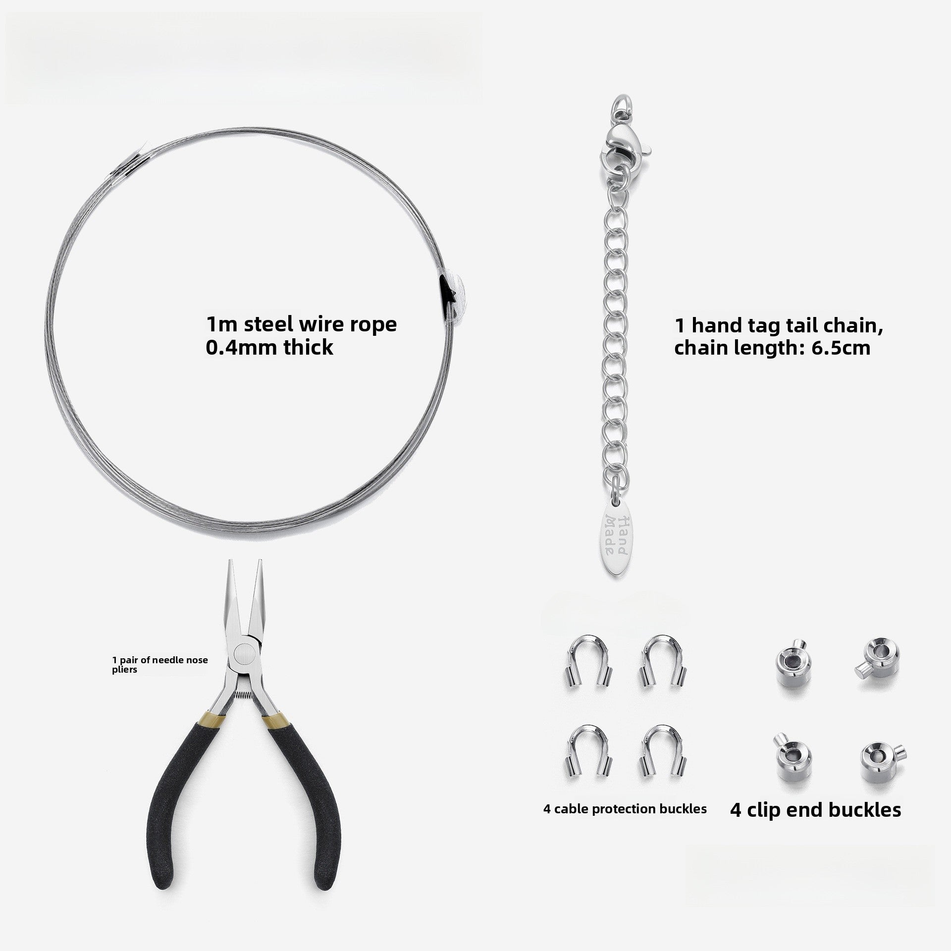 Lucky Heart Titanium Steel Beads With Artificial Pearl Inlay, Electroplated Finish In Original Design Jewelry Accessories