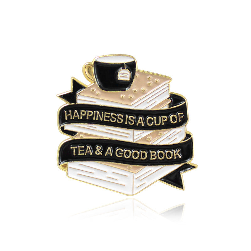 Drink Pin Made Of Alloy Featuring Enamel Craftsmanship