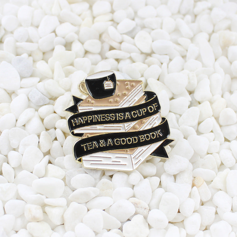 Drink Pin Made Of Alloy Featuring Enamel Craftsmanship