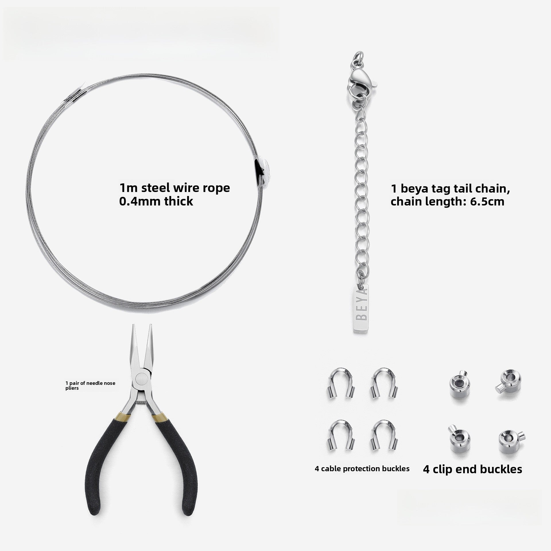 Lucky Heart Titanium Steel Beads With Artificial Pearl Inlay, Electroplated Finish In Original Design Jewelry Accessories
