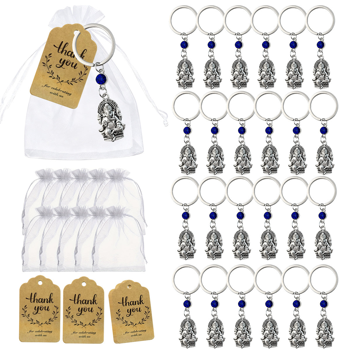 Buddha Bag Pendant Buckle With Electroplated KC Golden Plated Alloy Material In Vintage Style