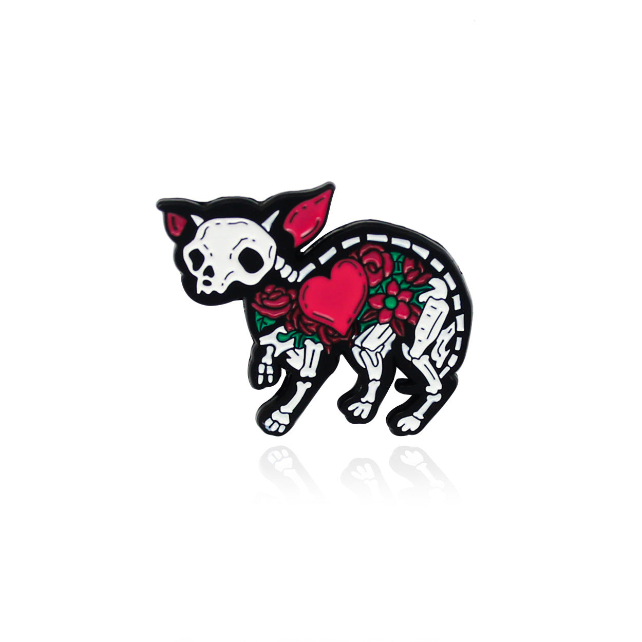 Animal Pin Made Of Alloy Featuring Stoving Varnish Craftsmanship, Perfect For Halloween