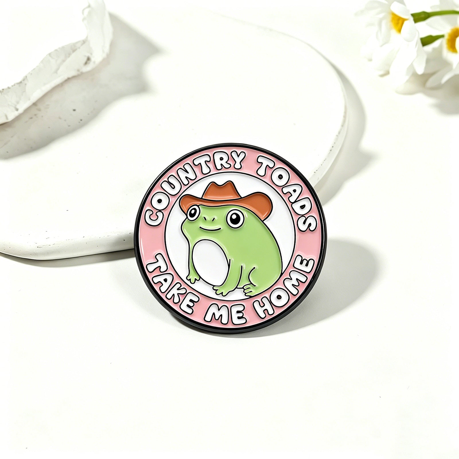 Ghost Pin Made Of Zinc Alloy With Stoving Varnish Craftsmanship In Dyed Black
