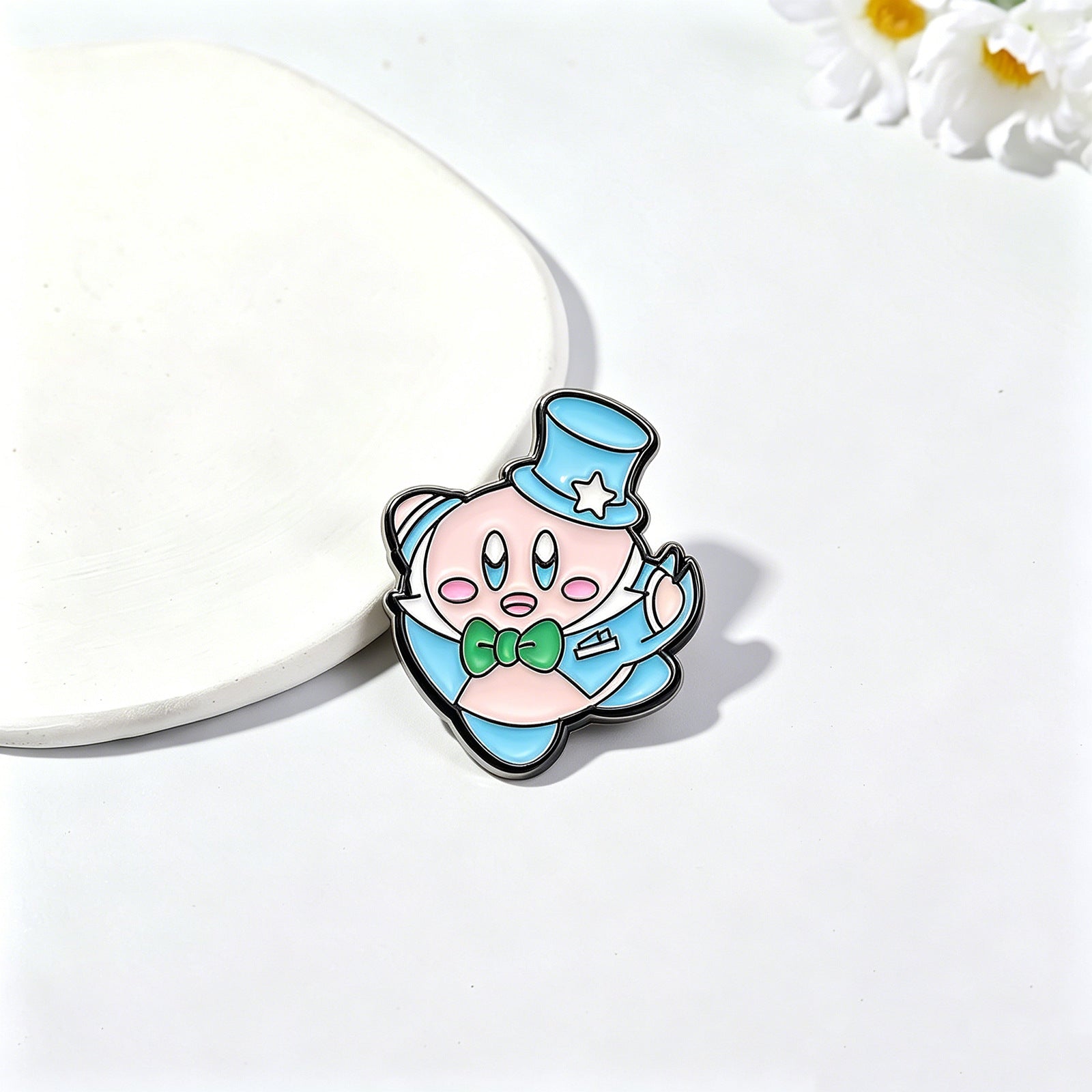 Cat Pin Made Of Zinc Alloy With Stoving Varnish Finish