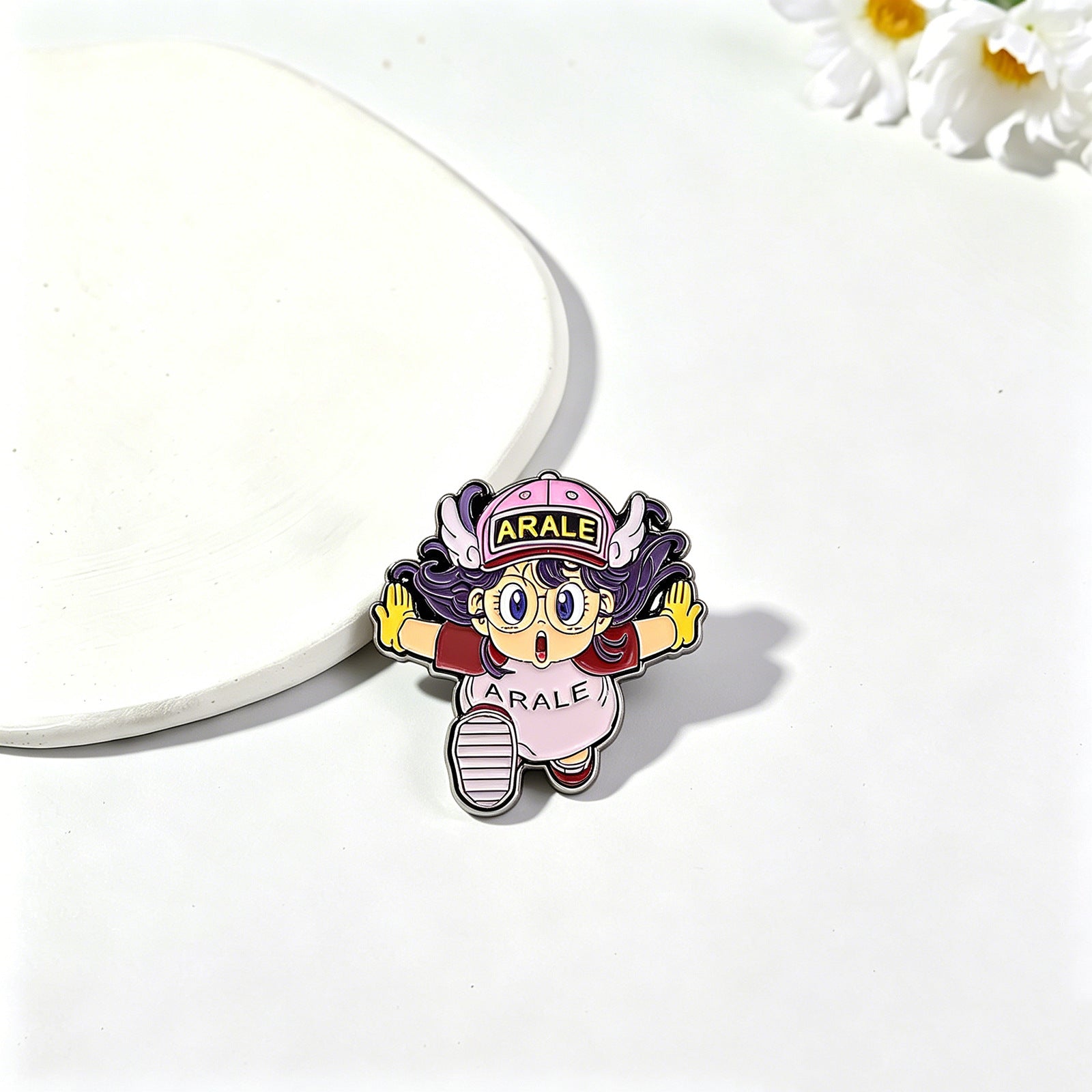 Cat Pin Made Of Zinc Alloy With Stoving Varnish Finish