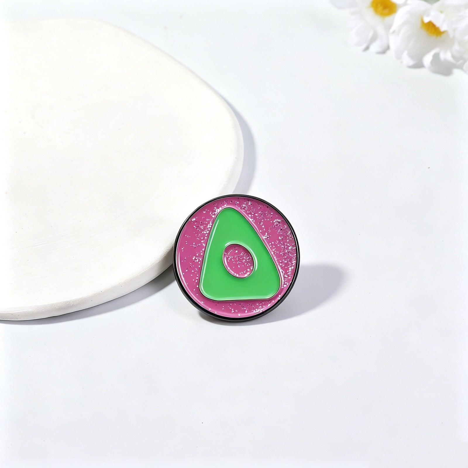 Cat Pin Made Of Zinc Alloy With Stoving Varnish Finish