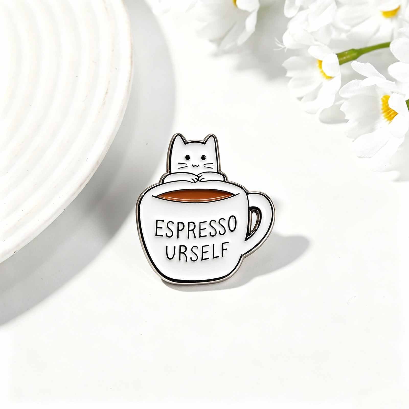 Cartoon Pin Made Of Zinc Alloy Featuring Stoving Varnish In Multicolor