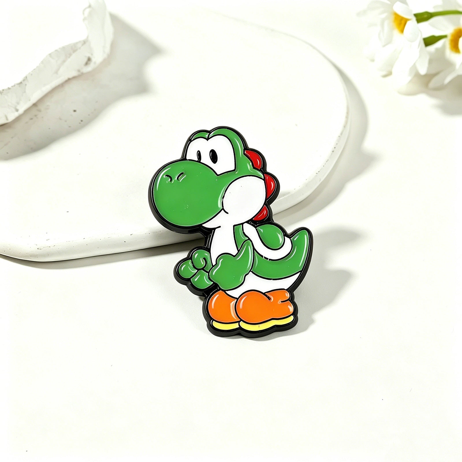 Ghost Pin Made Of Zinc Alloy With Stoving Varnish Craftsmanship In Dyed Black