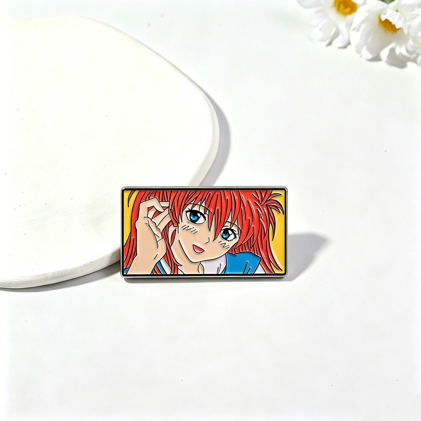 Cat Pin Made Of Zinc Alloy With Stoving Varnish Finish