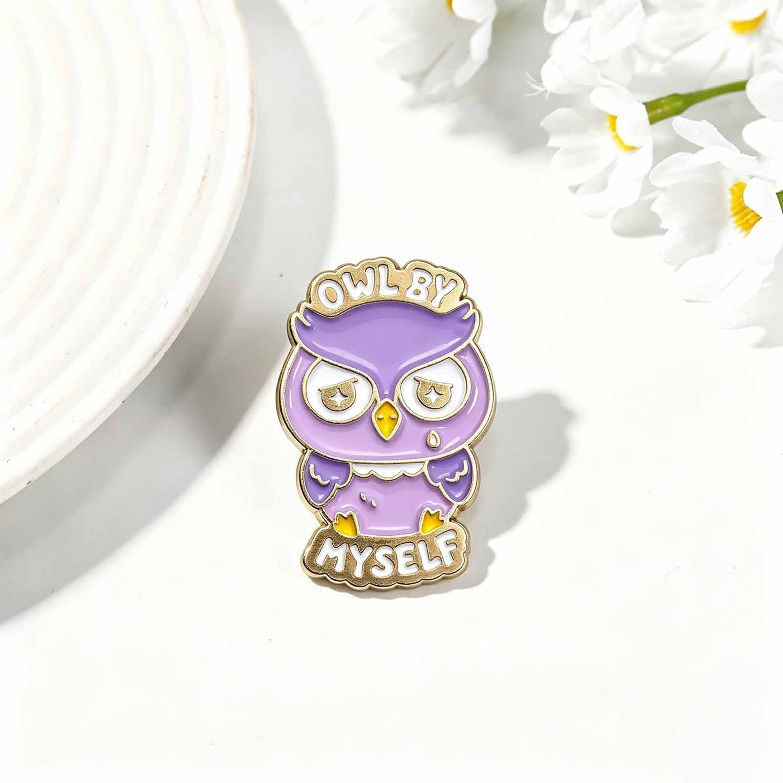 Cartoon Pin Made Of Zinc Alloy Featuring Stoving Varnish In Multicolor