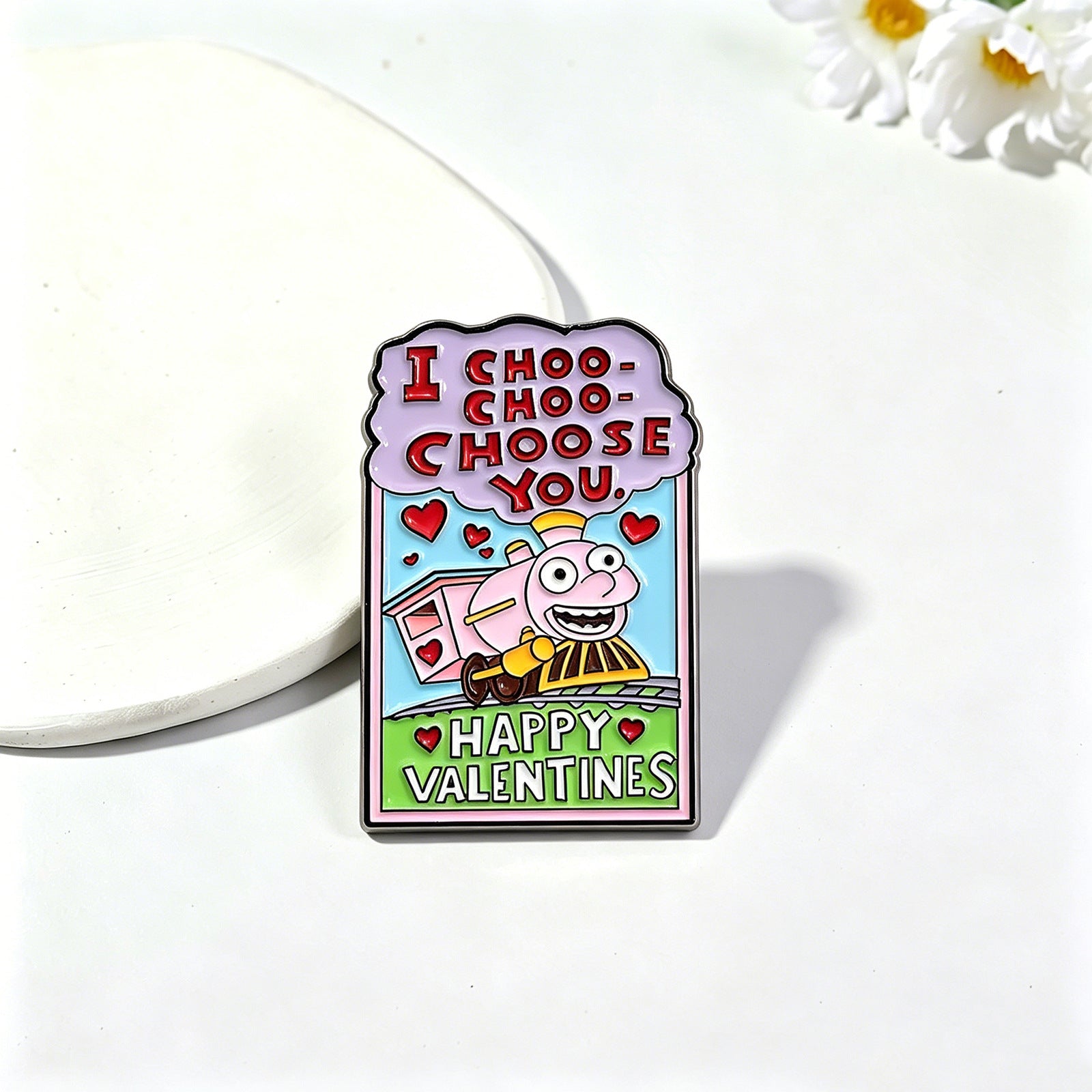 Cat Pin Made Of Zinc Alloy With Stoving Varnish Finish